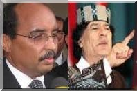 Libye - Le président mauritanien écarte toute reconnaissance du CNT. 