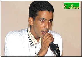(Idoumou Ghally, jeune réalisateur du film primé au Festival Nouakshort, 
