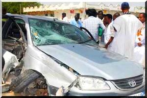 Trois blessés dans un accident entre Boutilimitt-Aleg