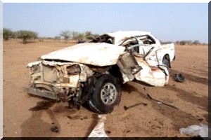 Hodh El-Gharbi: 8 blessés dans un accident de la route à Kobenni
