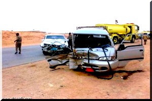 Accident de route: deux morts et deux blessés graves