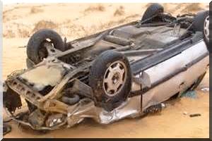Accident sur la route Nouakchott-Rosso: 2 morts et 4 blessés graves