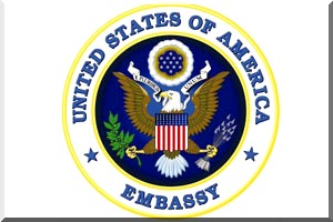 Communiqué de presse de l'Ambassade des Etas-Unis