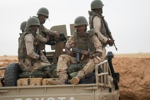 Mauritanie Soldat Modele Du G5 Sahel