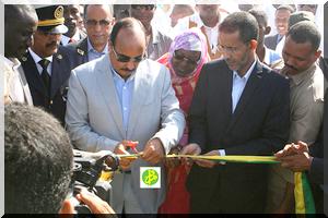 Le Président de la République inaugure l'école nationale des travaux publics à Aleg