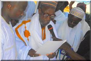 Boghé : à Boghé-Escale Thierno Abdallah Dia a dirigé la fête de l’Aid El Fitr [PhotoReportage]