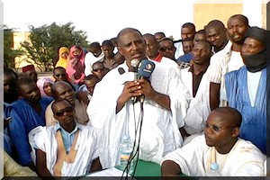 Caravane sur le problème foncier en Mauritanie