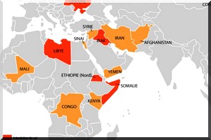 International /le proche orient, Maghreb et l’Afrique de l’ouest, des zones de turbulences oubliées.