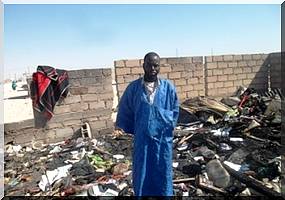 Nouadhibou : Un incendie ravage une habitation à Tarhil