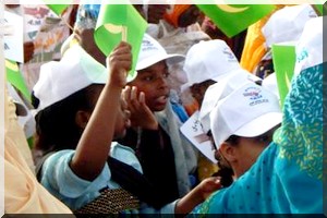 Nouakchott: marche d’enfants 