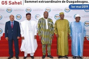 Ouagadougou : les présidents du G5 Sahel et la chancelière allemande Angela Merkel pour un sommet