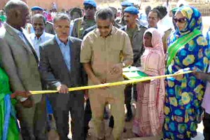  Le Directeur général de l'Agence Nationale Tadamoun supervise l'inauguration d'un certain nombre de réalisations dans plusieurs villages relevant de la commune de Souddoud 