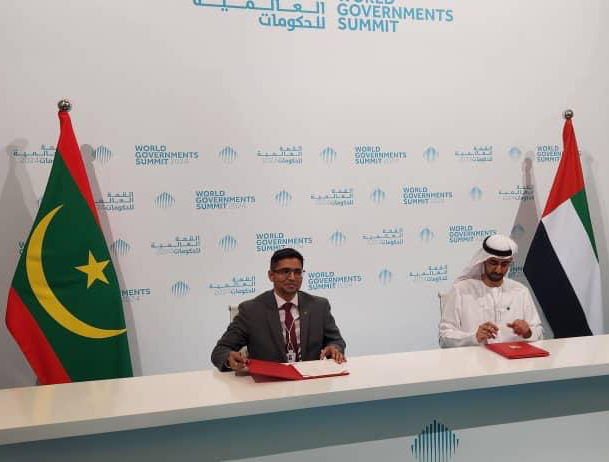 Mauritanie-EAU : signature d’un mémorandum d’entente dans le domaine de la transformation numérique 