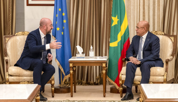 Le Président de la République reçoit le président du Conseil européen