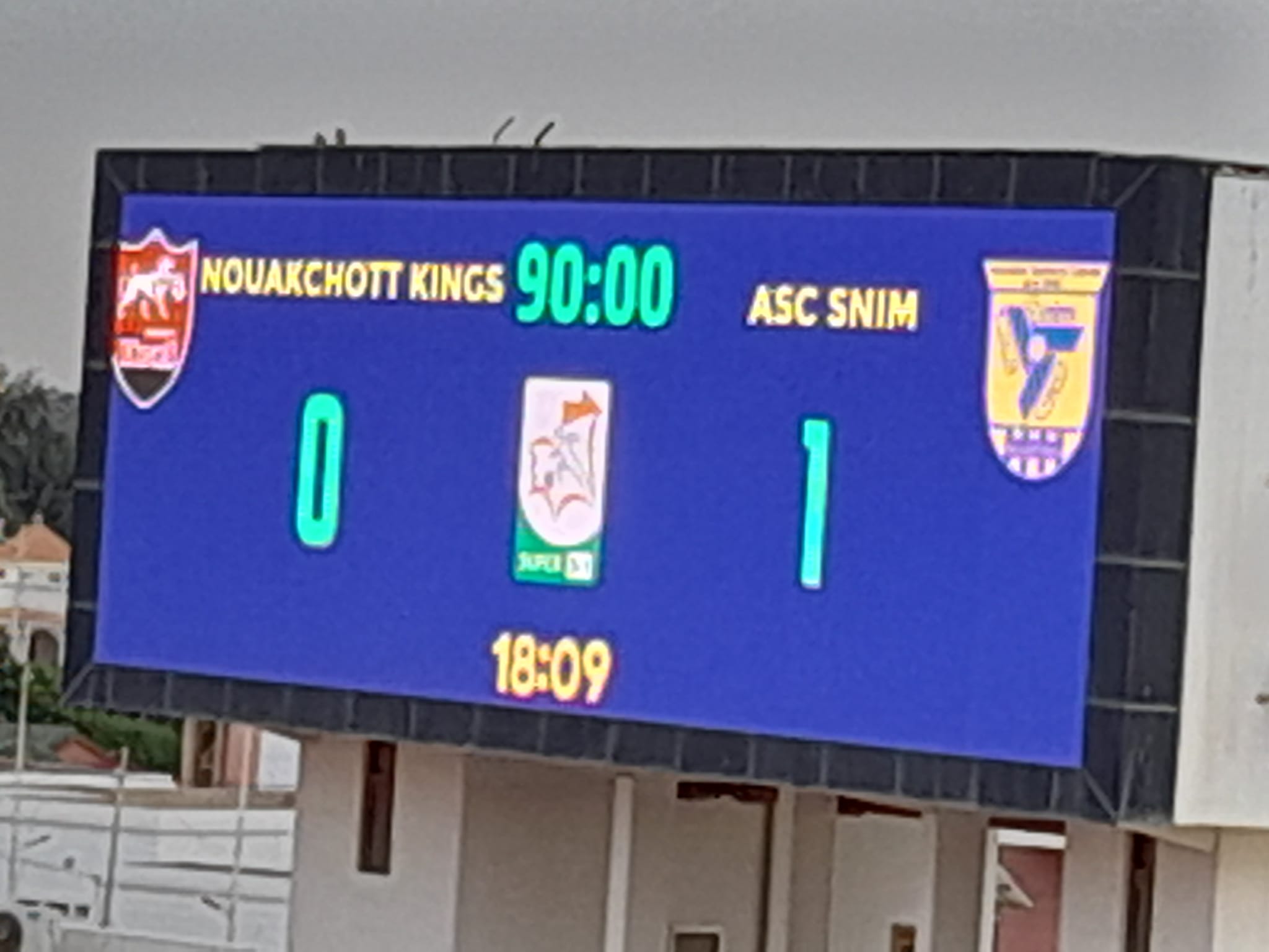 Mauritanie – Super-D1 : Nouakchott King’s tombe devant l’ASC SNIM