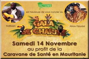 Abou Diouba Deh et Demba Ndiaye Ndilaane vont chanter pour une levée de fonds destinée à financer la caravane de Santé en Mauritanie, édition 2016