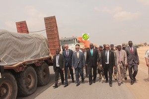 Une caravane mixte entre les pouvoirs publics et l’UNPM en route pour Sélibabi [PhotoReportage]