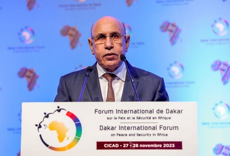 Le forum de Dakar traduit « l’engagement d’un continent résolument décidé à se prendre en charge » (Ghazouani)