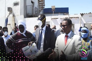 La Zone Franche de Nouadhibou lance une campagne de sensibilisation dans les ports sur le coronavirus
