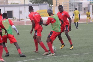 4e galop d'entraînement des Bleu-Blanc de l'Asac Concorde