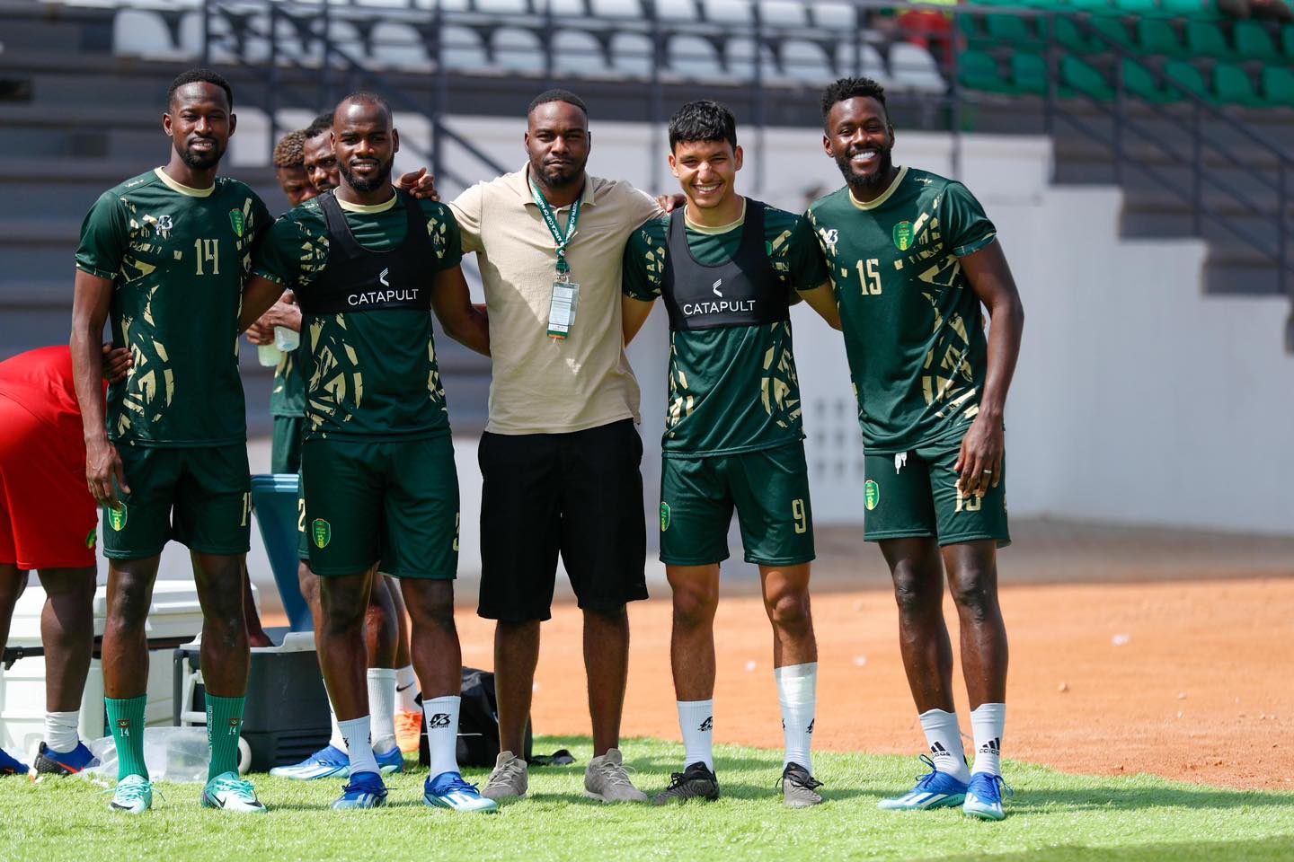 CAN 2024 – Mauritanie : Souleymane Diallo rend visite aux Mourabitounes à l’entraînement