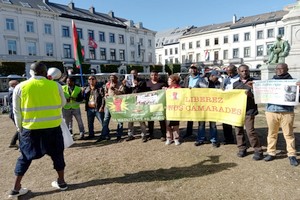 Bruxelles : des mauritaniens manifestent pour dénoncer un cas d’esclavage en Mauritanie