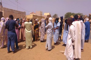 Les mauritaniens bloqués aux frontières protestent contre la détention de six d’entre eux par la police sénégalaise