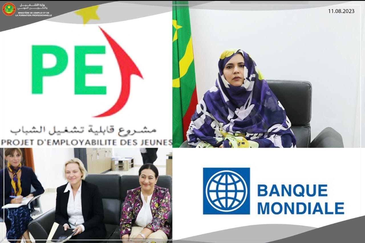Mme Zeinebou Ahmednah reçoit la Responsable des Opérations de la Banque mondiale pour la Mauritanie