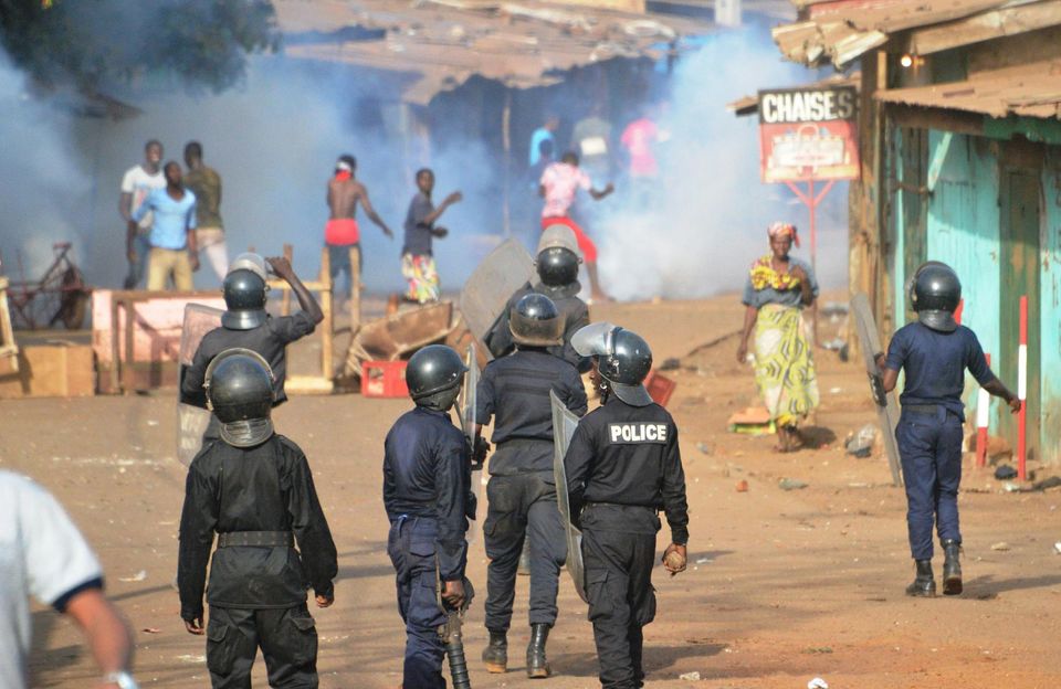 Guinée : affrontements entre la police et les manifestants 