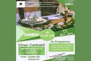 L’ARMAF convie la Diaspora à un diner caritatif