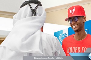 Athlétisme : le Mauritanien Abderrahaman Samba brille sous les couleurs du Qatar 