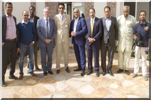 L’ambassadeur de France en visite à Sahara Media