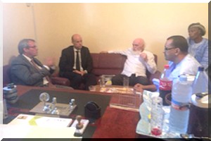 Visite de l'ambassadeur de France au Calame