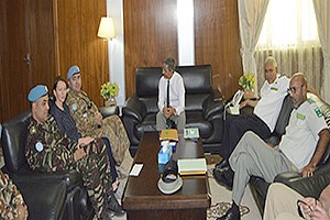 Mauritanie-Sécurité: Le chef d'état-major des armées discute avec des experts onusiens