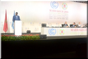 COP 22 à Marrakech : le Ministre de l’Environnement prend part au Sommet des Chefs d’Etat et prononce un important discours à la COP [PhotoReportage]