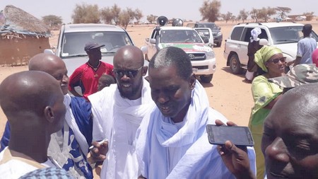 [PhotoReportage] Brakna: Kane Hamidou Baba déroule son programme et dédie sa candidature à la jeunesse