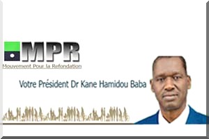 MPR : Communiqué de condoléances suite au Rappel à Dieu de Vatma Salma mint Med Moctar