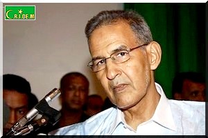 Ahmed Ould Daddah assiste à une marche en soutien au journaliste Ishaq Ould Mokhtar