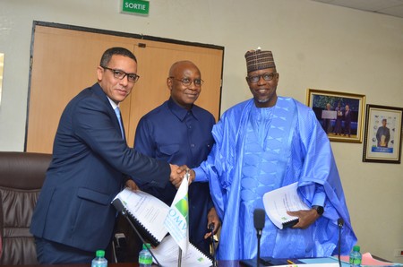 Haut-Commissariat de l’OMVS : Hamed Diane Séméga passe le témoin à Mohamed Abdel Vetah - [En images]