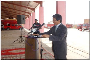  Communique de presse : La Mauritanie réceptionne du riz japonais Dans Le cadre de l’aide alimentaire japonaise 2014