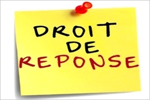 Droit de réponse de la CNSS