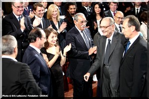 Ely Ould Mohamed Vall au premier plan des invités de Jacques Chirac