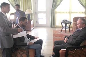  L’ambassadeur des Etats Unis en Mauritanie, dans un entretien à cœur ouvert avec Sahara Media : Il évoque le refoulement des activistes américains, la suppression du sénat et les rapports avec la société civile