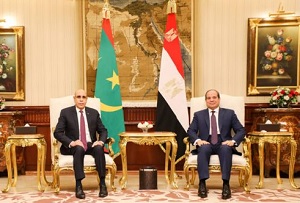 Le président de la République s’entretient par téléphone avec le président égyptien