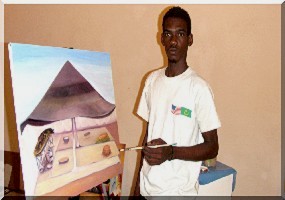 Hamady Diallo, artiste-peintre : De la rue à la peinture. 