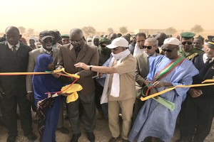 Guidimagha ● Le DG de l'Agence Tadamoun inaugure une école équipée à N’Kheila [PhotoReportage]