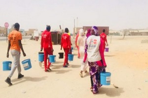 Lutte contre le Covid-19 : FNUAP et JAHE distribuent des kits de lavage des mains à 500 familles à Darbeidha