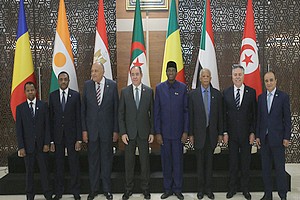 Les voisins de la Libye à Alger :