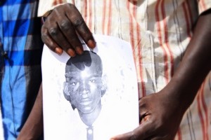 Lamine Mangane au Mémorial des défenseurs des droits humains assassinés d’Amnesty International
