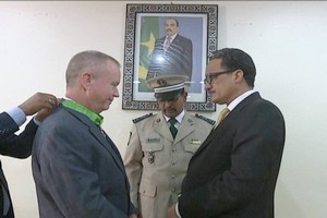 En images : la cérémonie de décoration de SEM. Larry André, Ambassadeur des Etats-Unis en Mauritanie